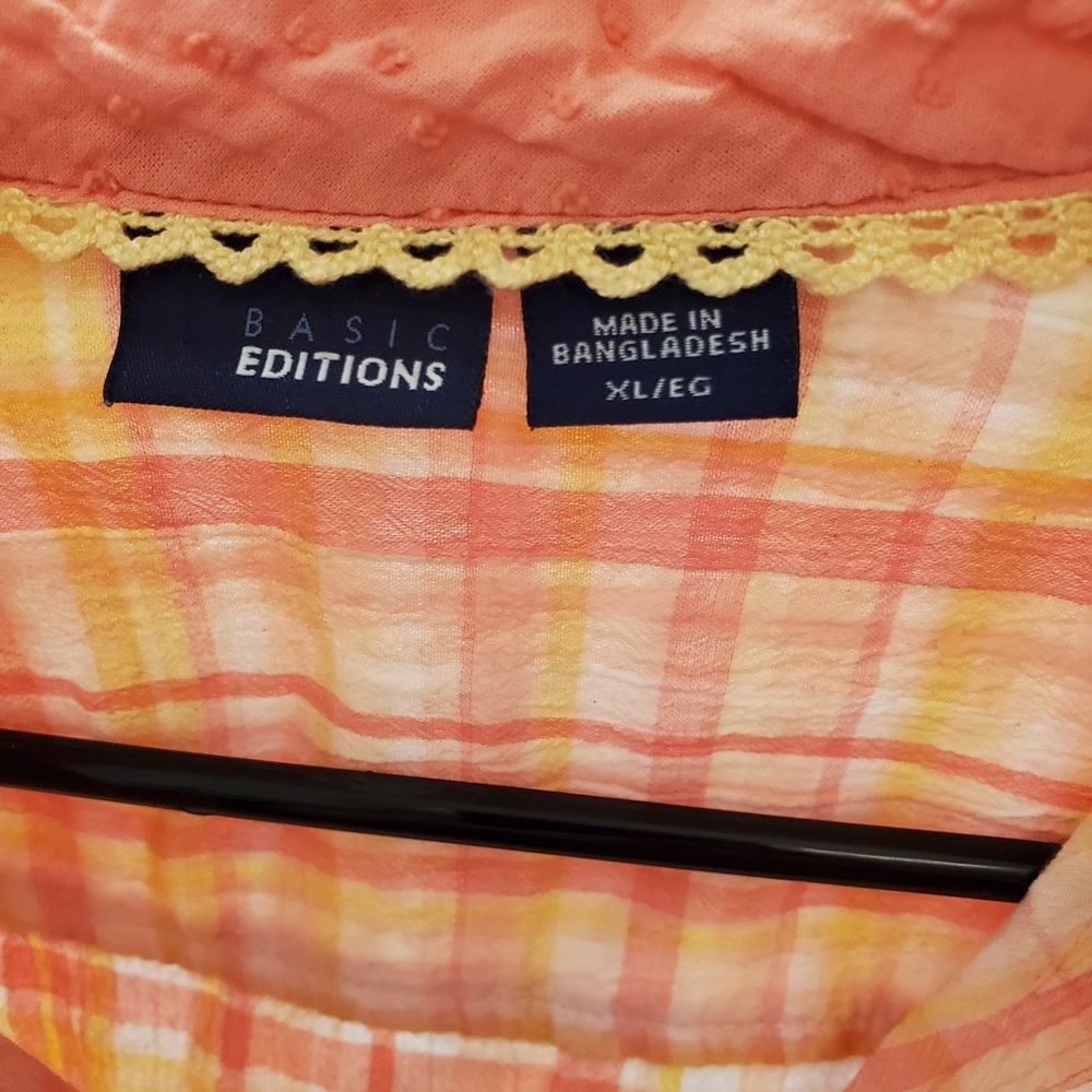 Basic Editions Button Down Collared Shirt - image 3